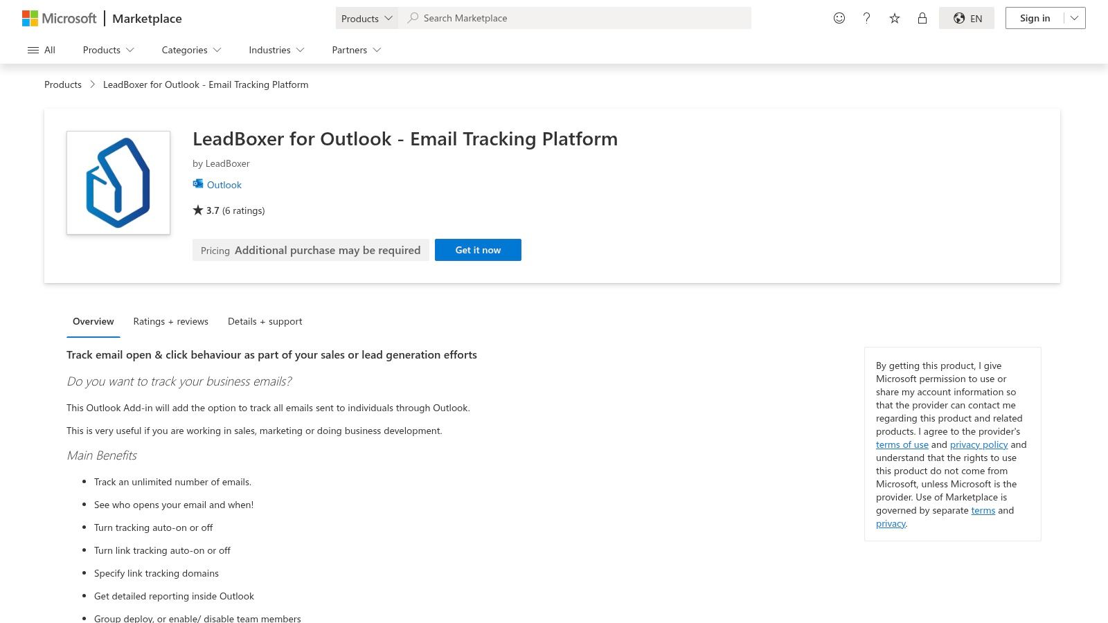 LeadBoxer for Outlook