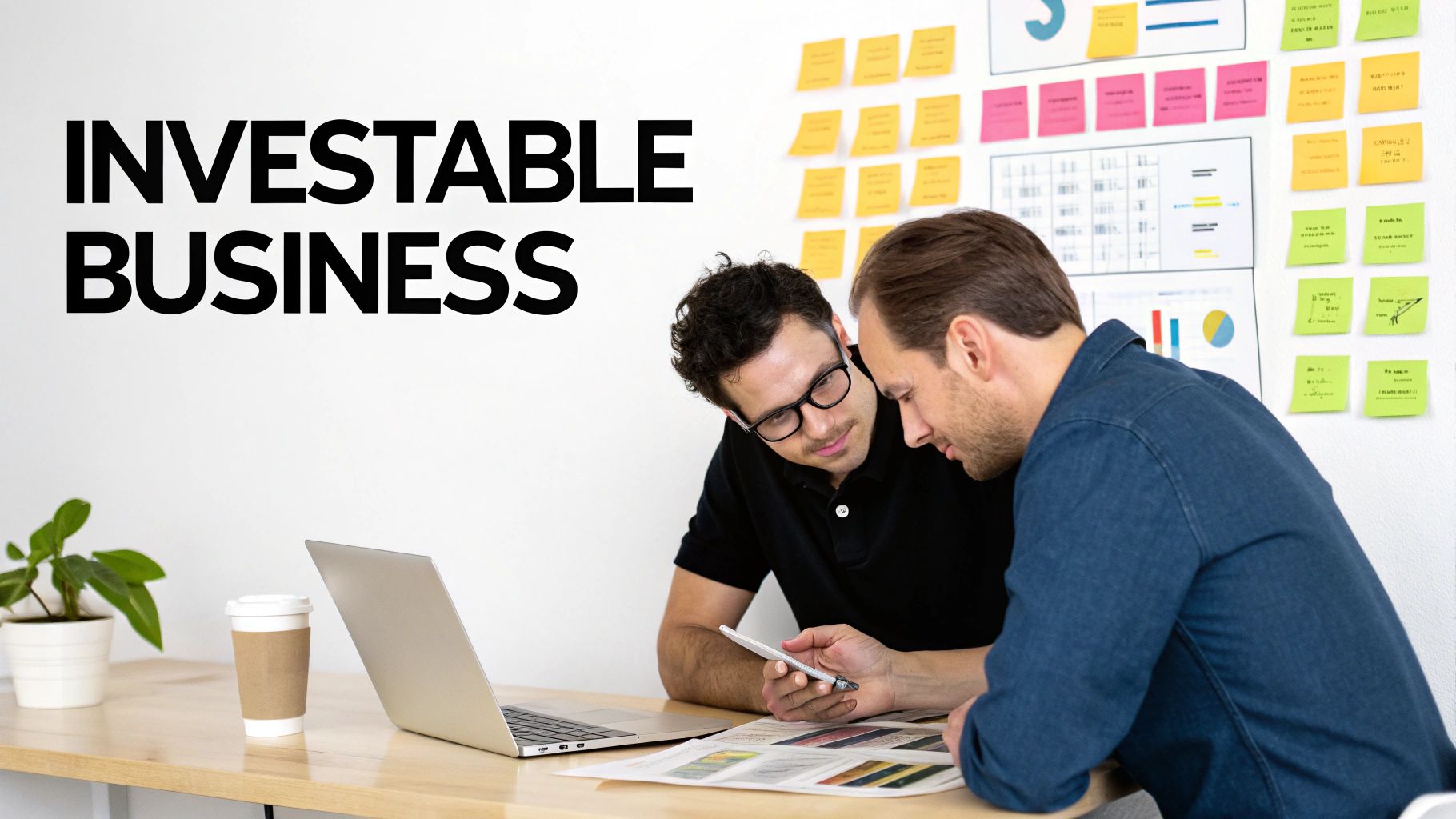 Map showing different investor types for startups