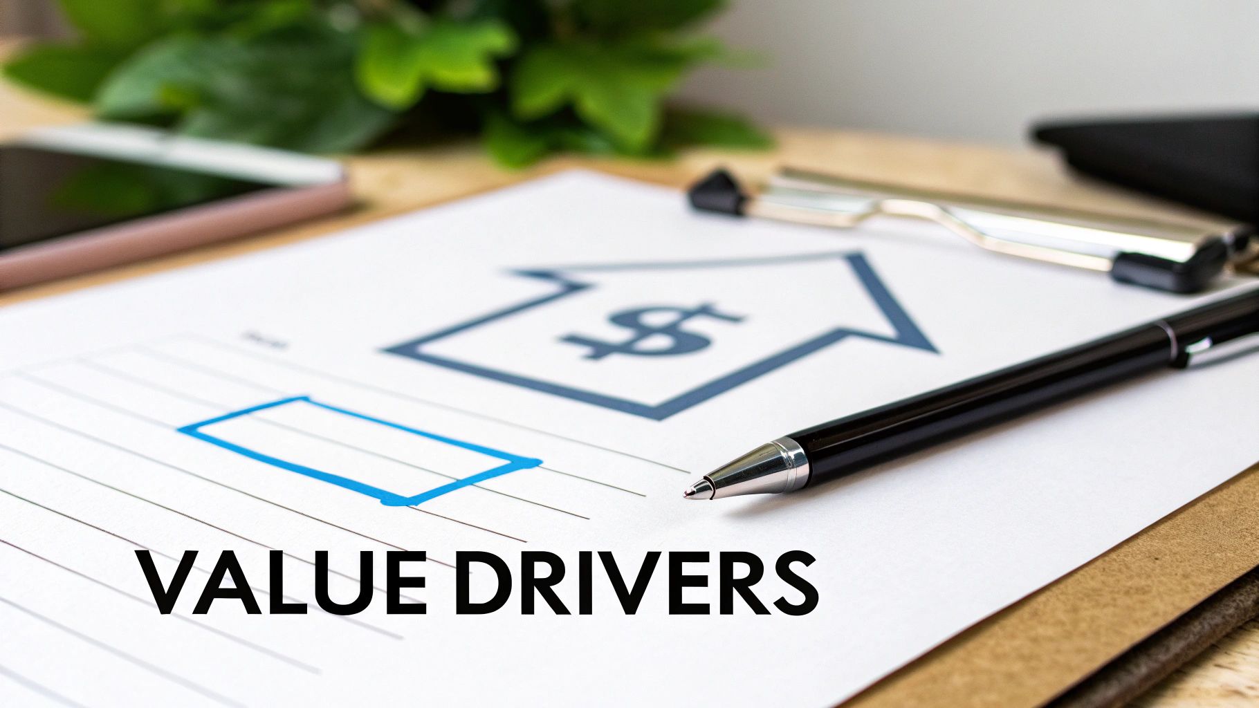 A group of diverse professionals collaborating around a table, brainstorming ideas with sticky notes on a glass wall