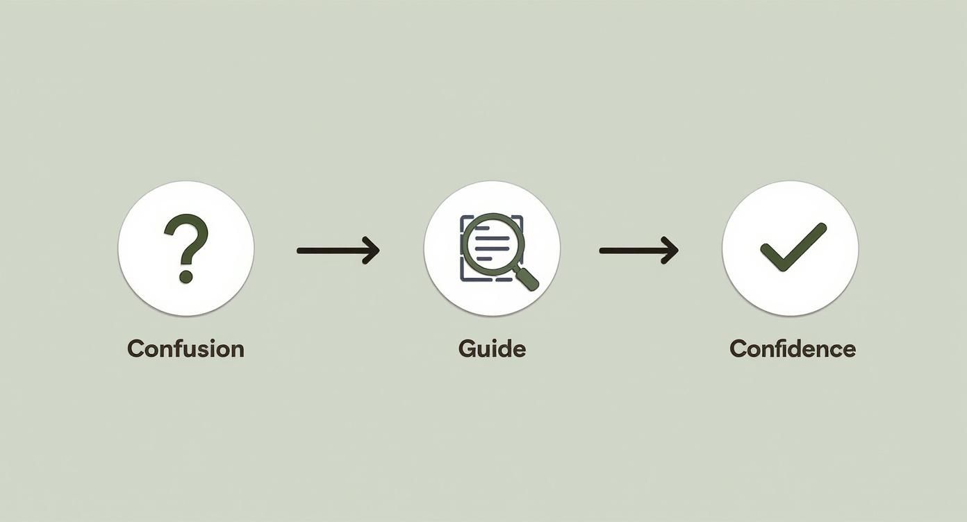 Infographic about how to read supplement labels