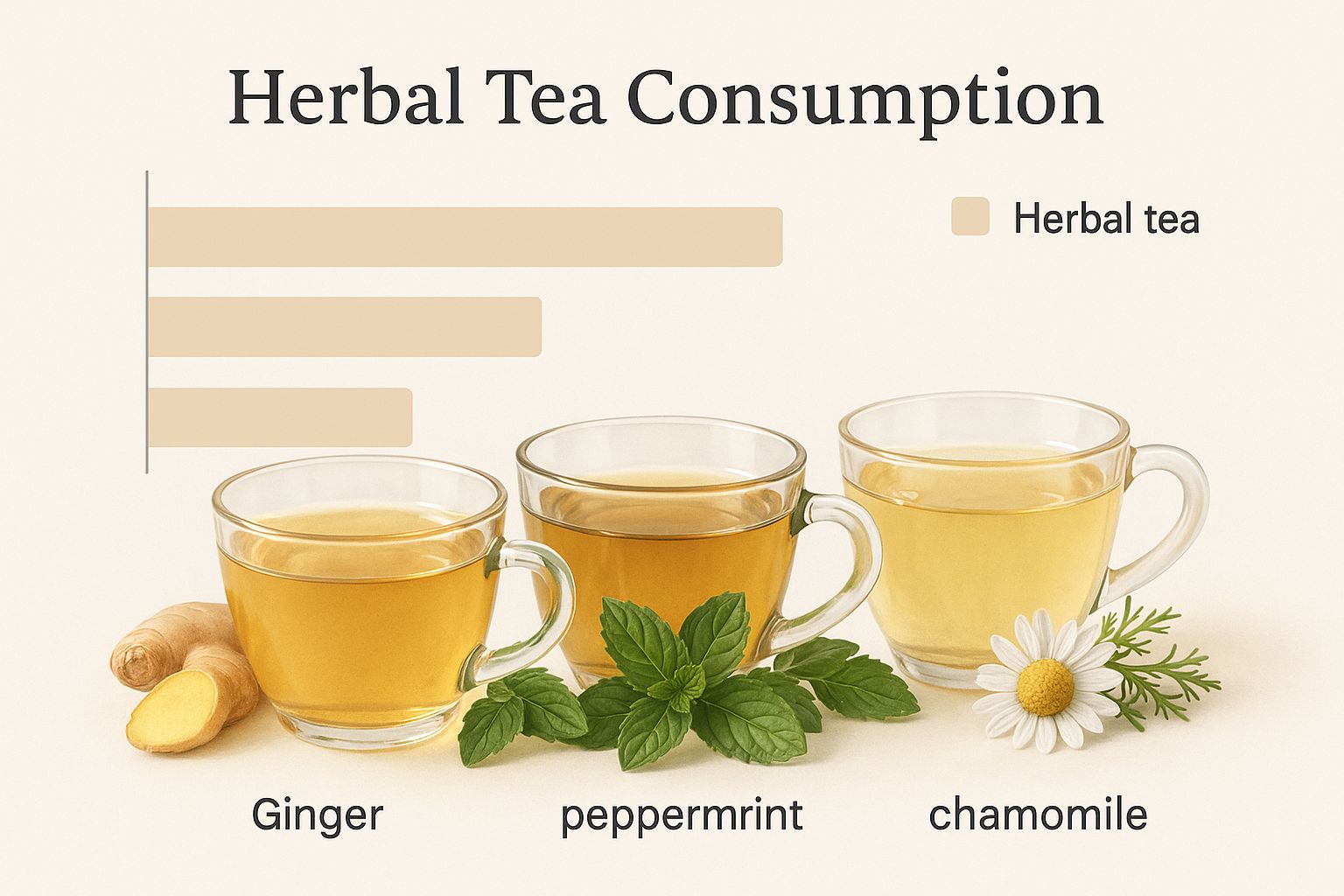 Infographic about natural remedies for digestive health