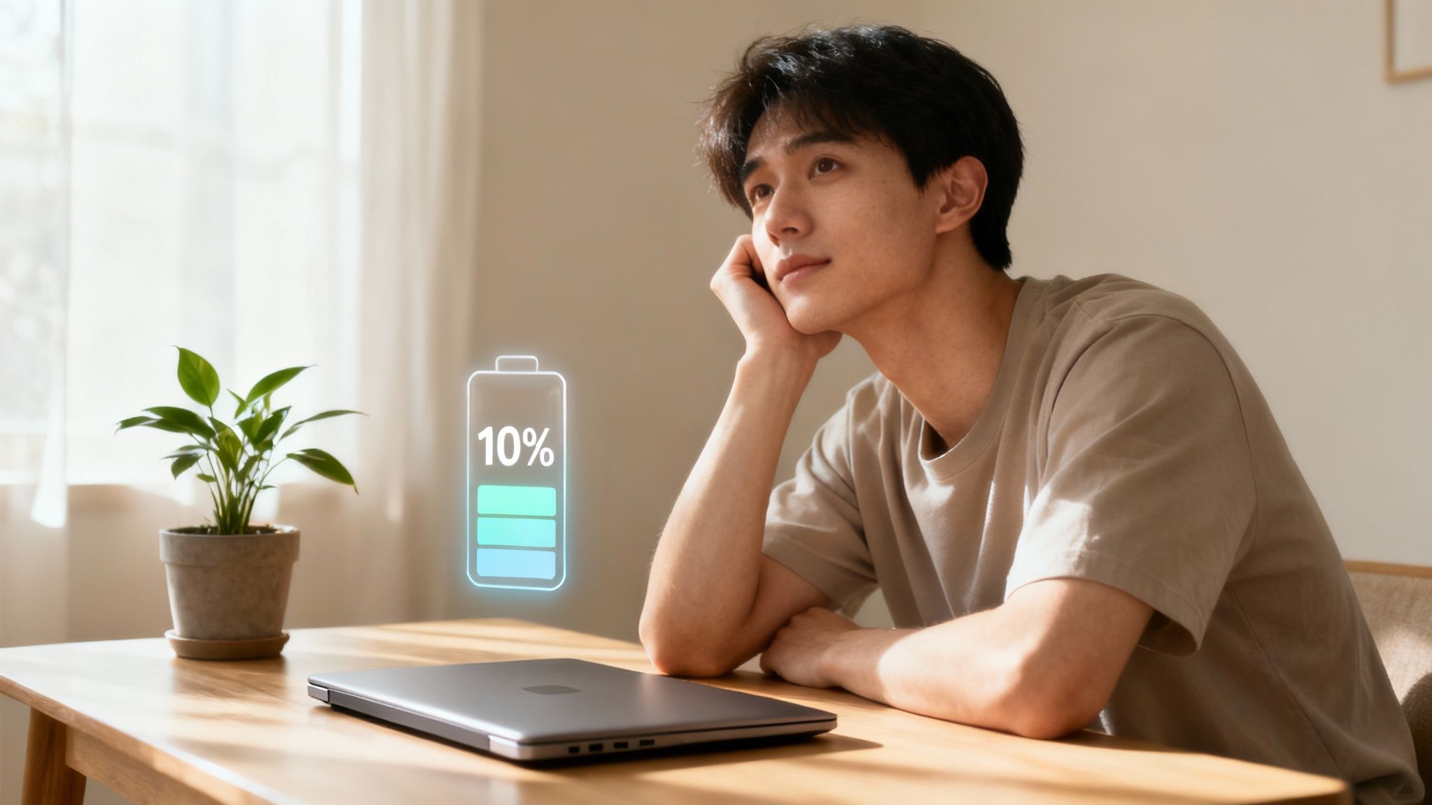 A woman feeling energetic and smiling outdoors in the sunlight