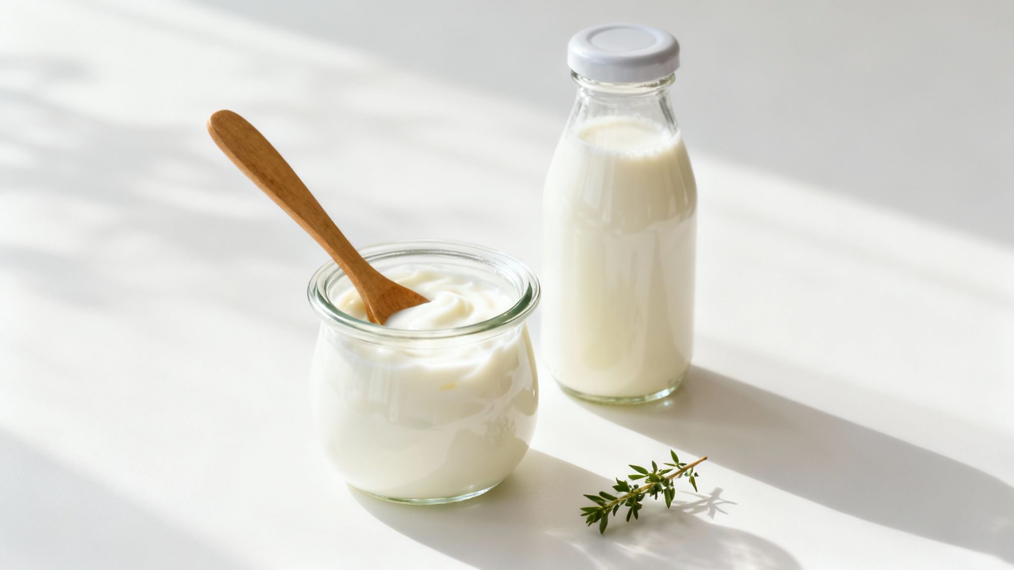 A yogurt bowl with berries, representing probiotic-rich foods.