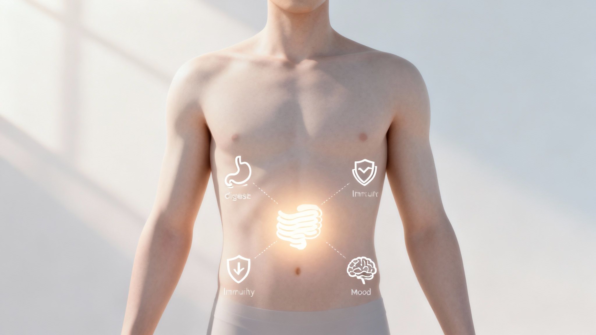 People doing yoga in a park, representing a thriving and healthy body