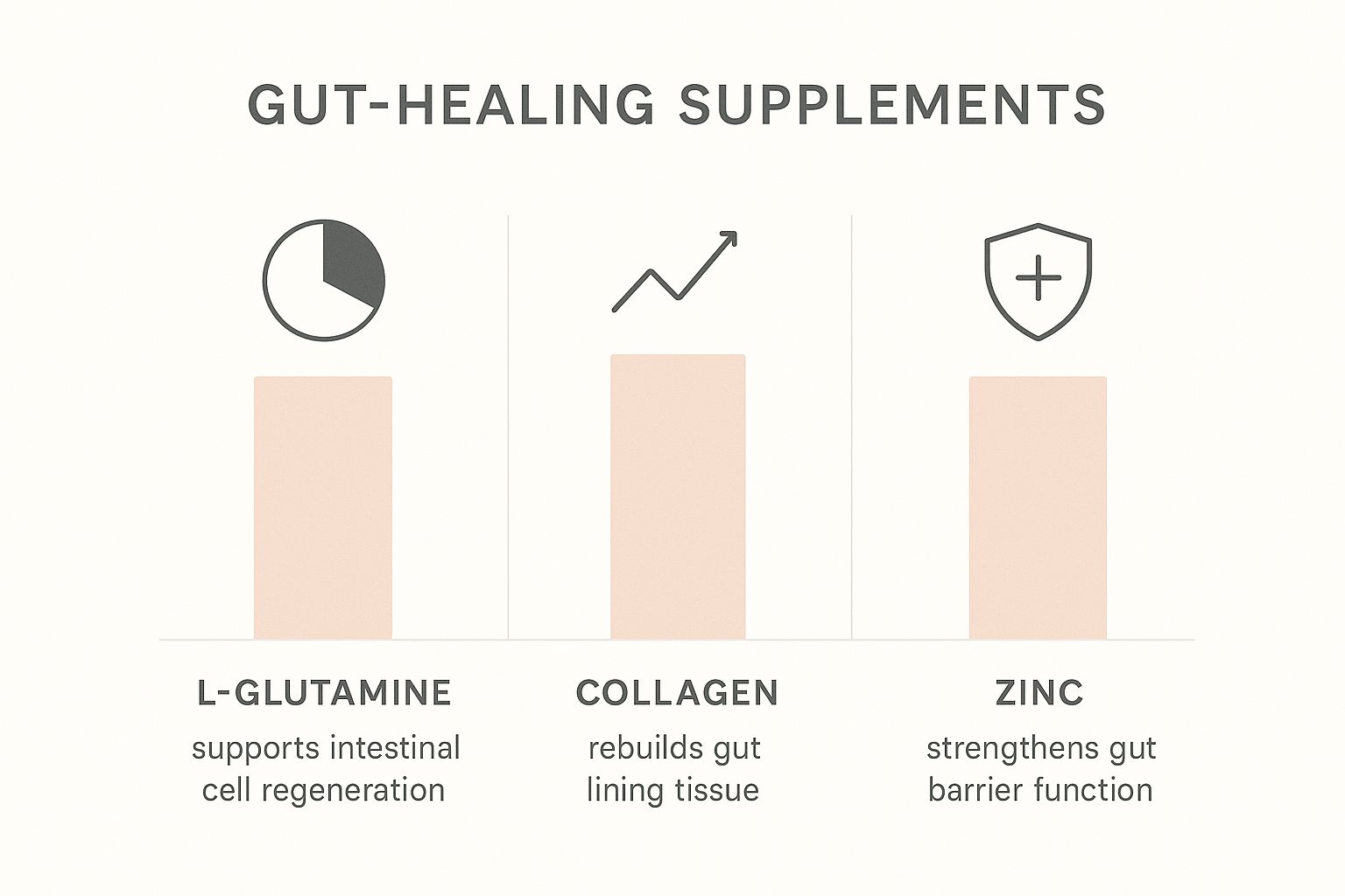 Infographic about how to heal leaky gut