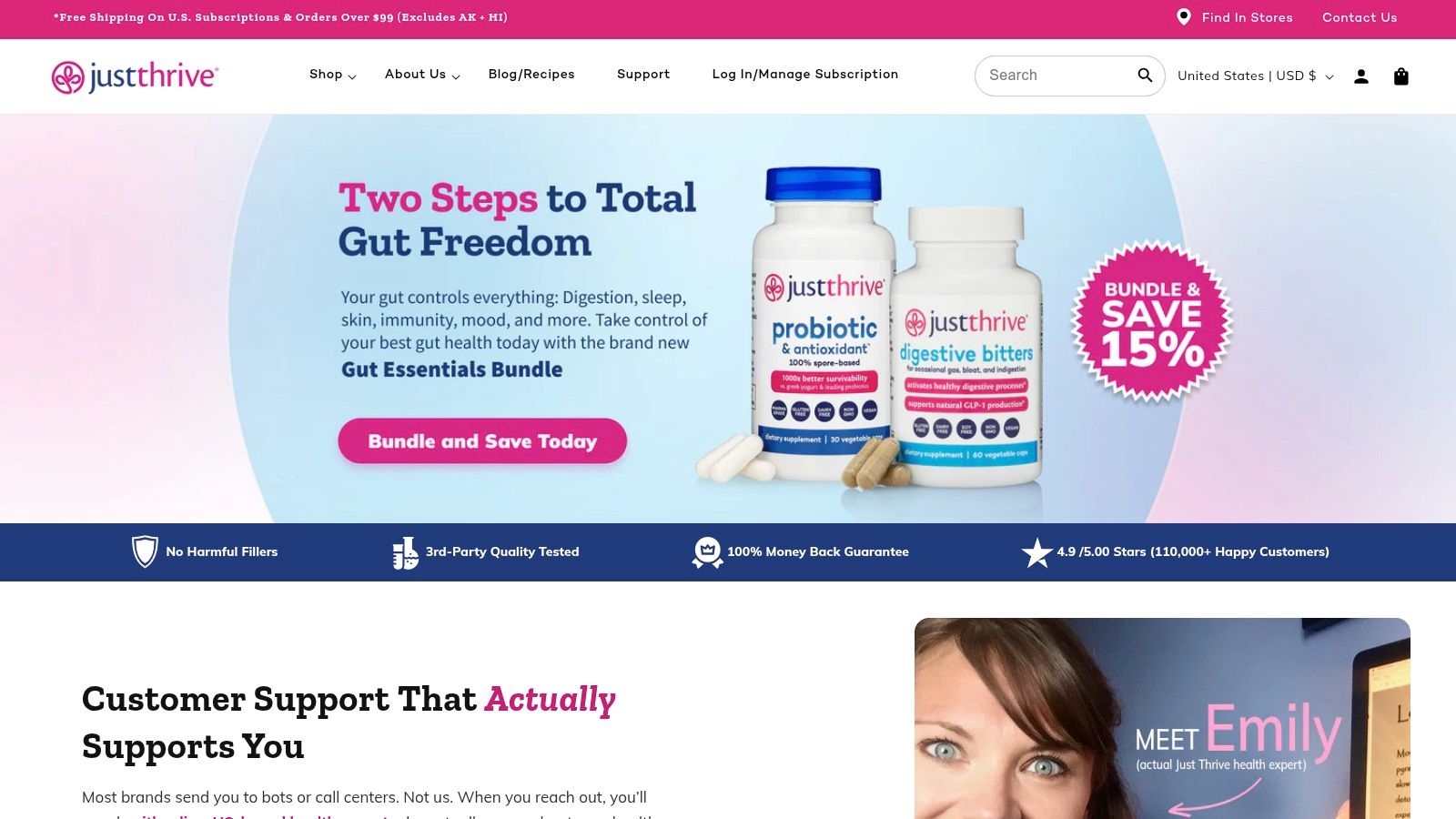 Just Thrive (brand direct)