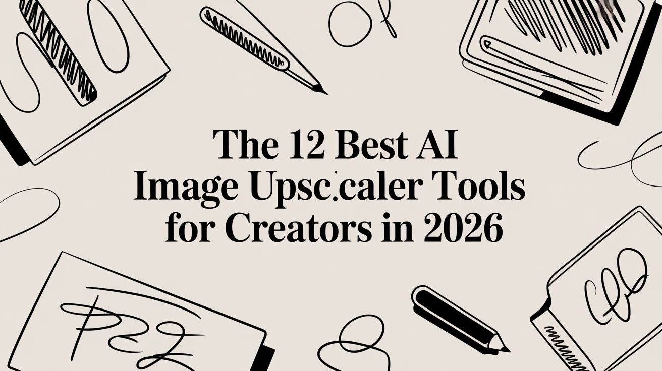 The 12 Best AI Image Upscaler Tools For Creators In 2026