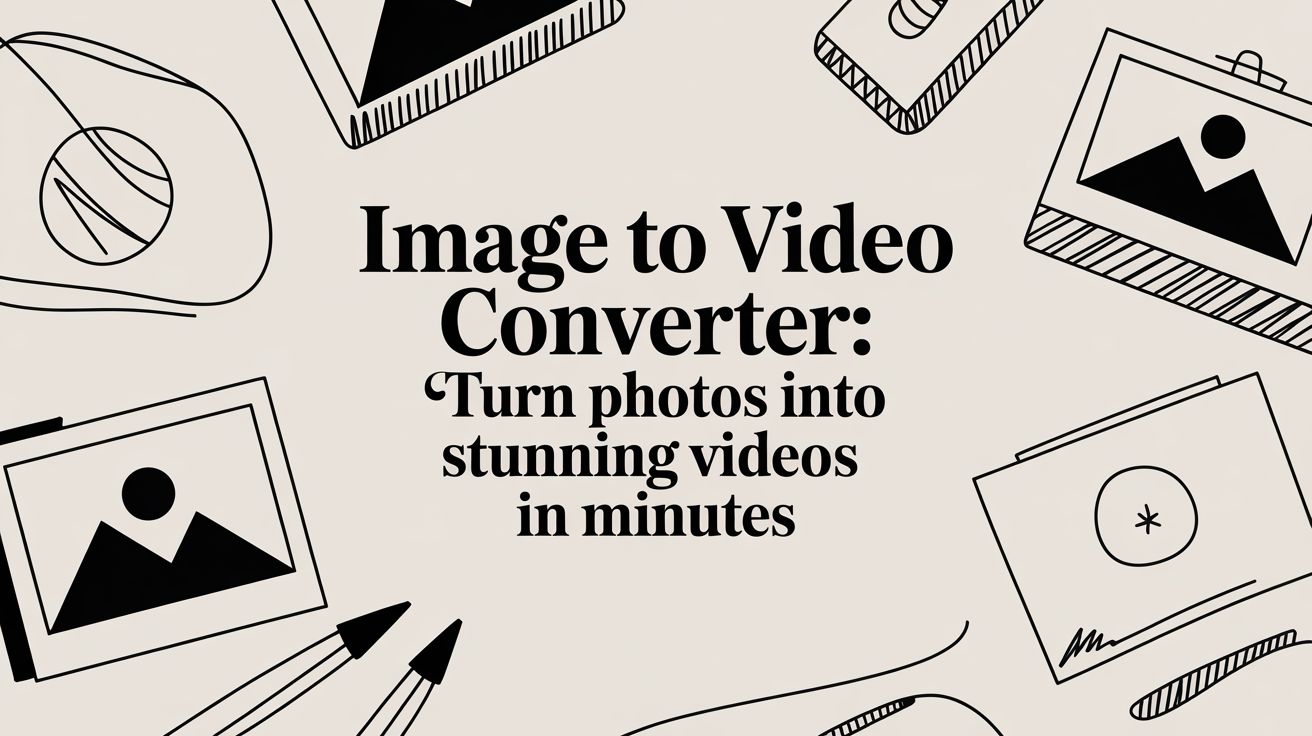 Image to video converter: Turn photos into stunning videos in minutes