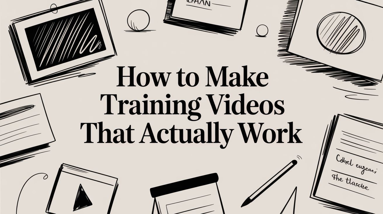 How to Make Training Videos That Actually Work