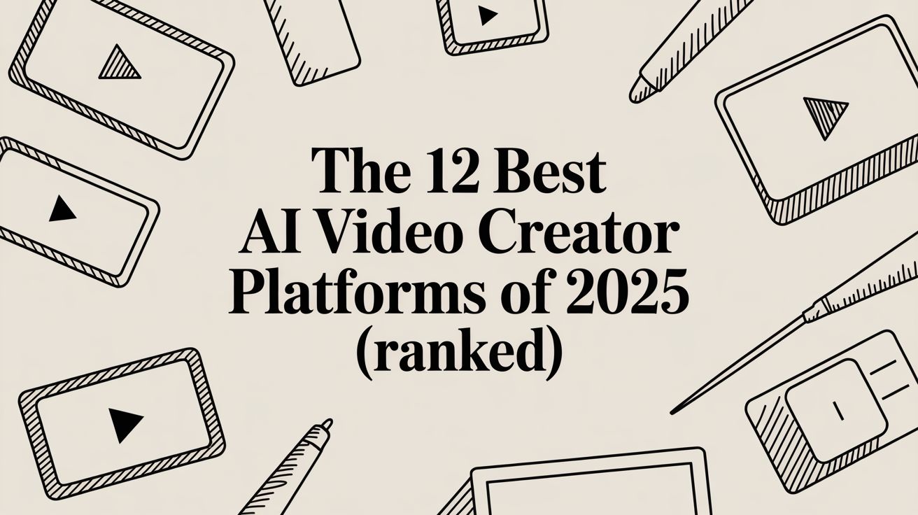 The 12 Best AI Video Creator Platforms of 2025 (Ranked)