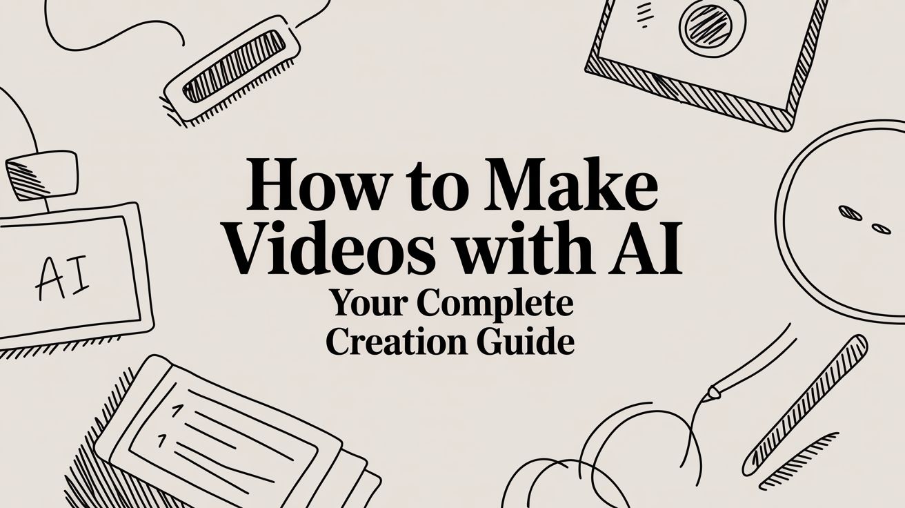 How to Make Videos with AI Your Complete Creation Guide