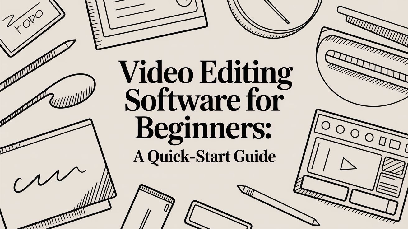 Video editing software for beginners: A quick-start guide