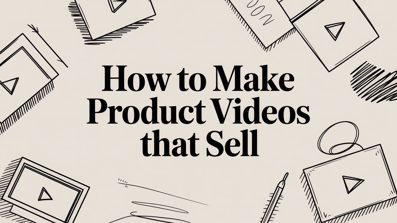 How to Make Product Videos That Sell