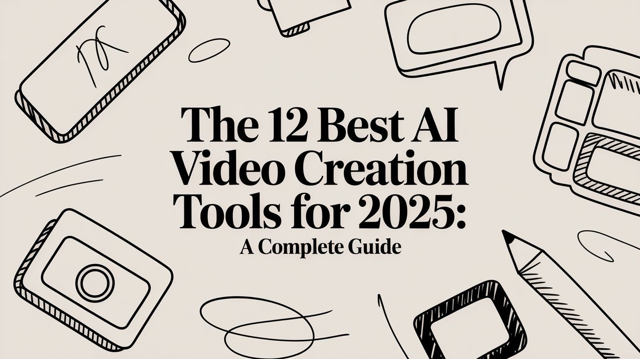 The 12 Best AI Video Creation Tools for 2025: A Complete Guide