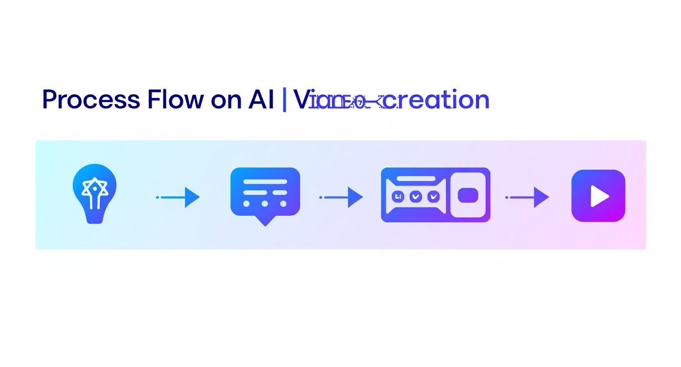 Infographic about text to video ai tools