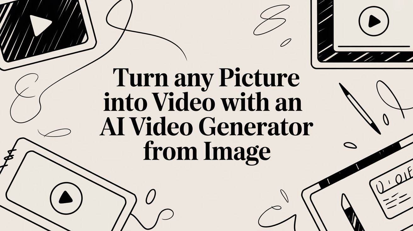 Turn Any Picture Into Video with an AI Video Generator from Image