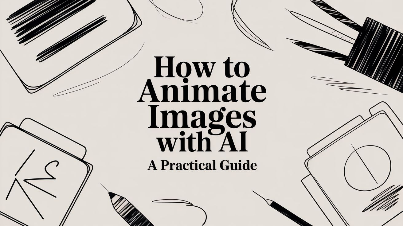 How to Animate Images with AI A Practical Guide