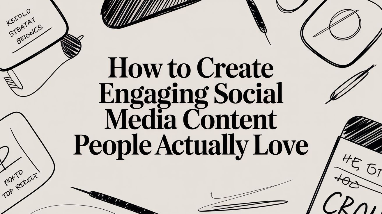 How to Create Engaging Social Media Content People Actually Love