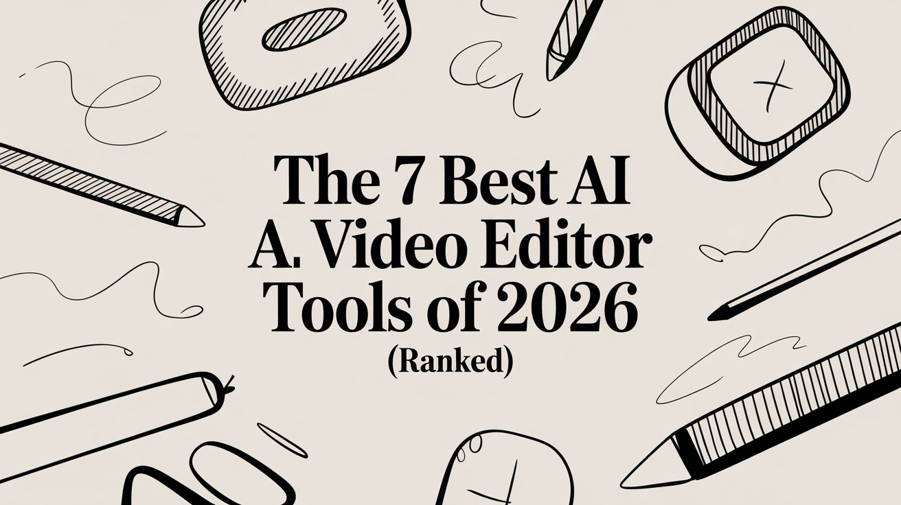 The 7 Best AI Video Editor Tools of 2026 (Ranked)