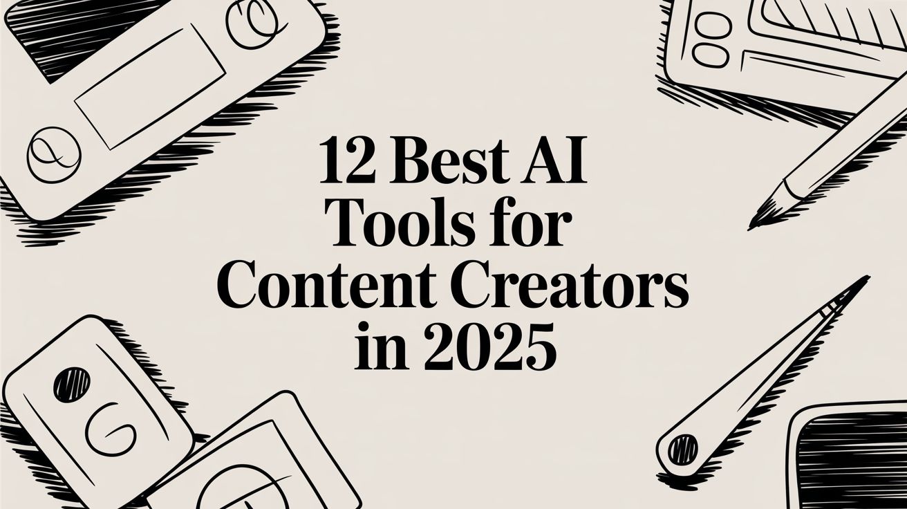 12 Best AI Tools for Content Creators in 2025