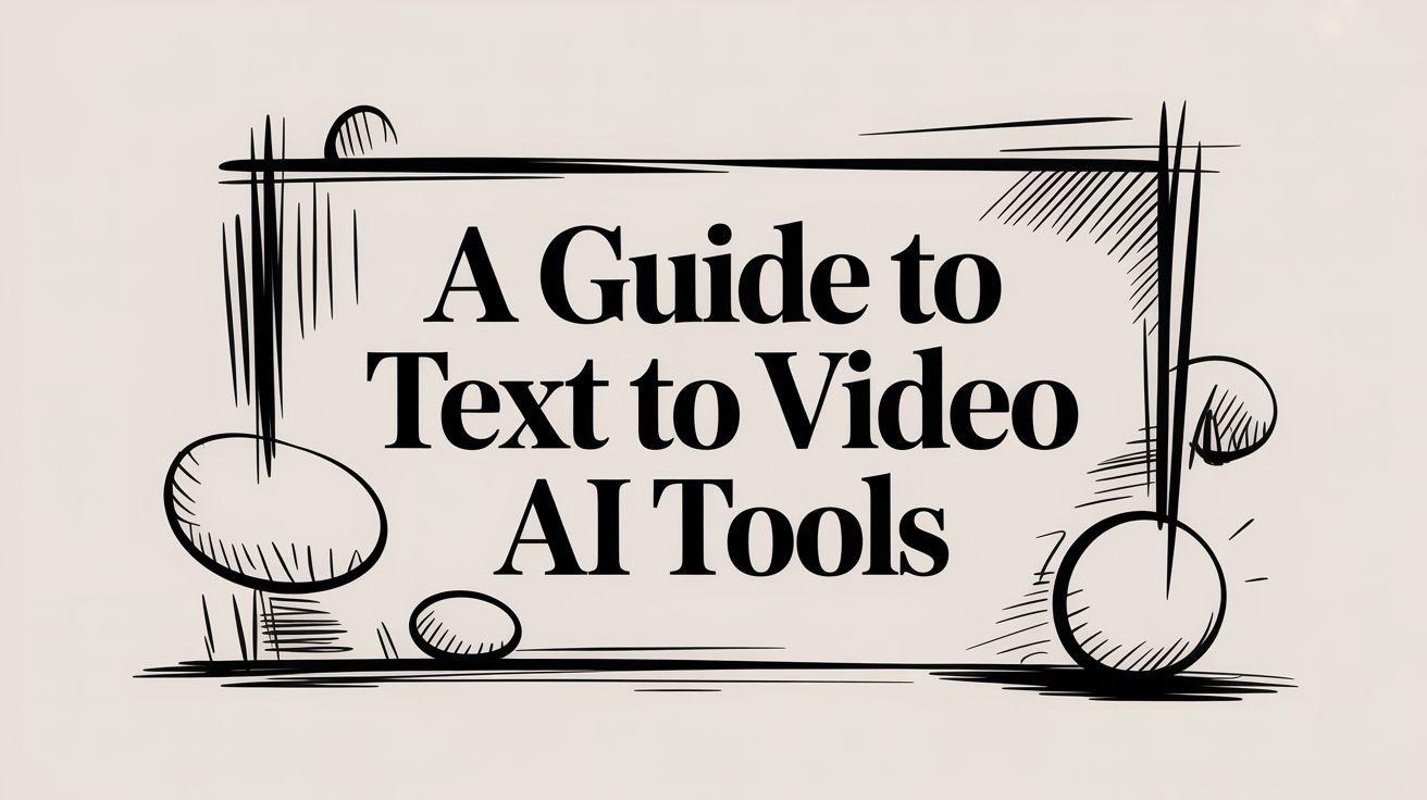 A Guide to Text to Video AI Tools