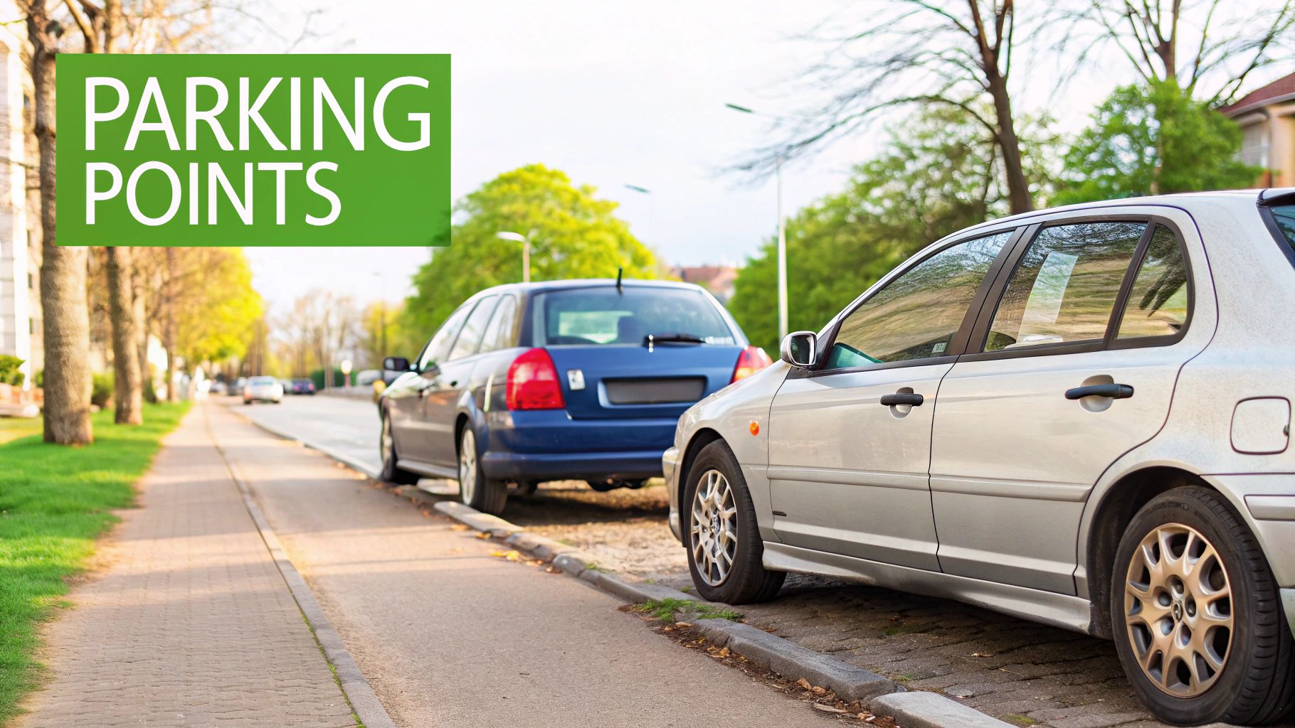Practice Parallel Parking with Reference Points