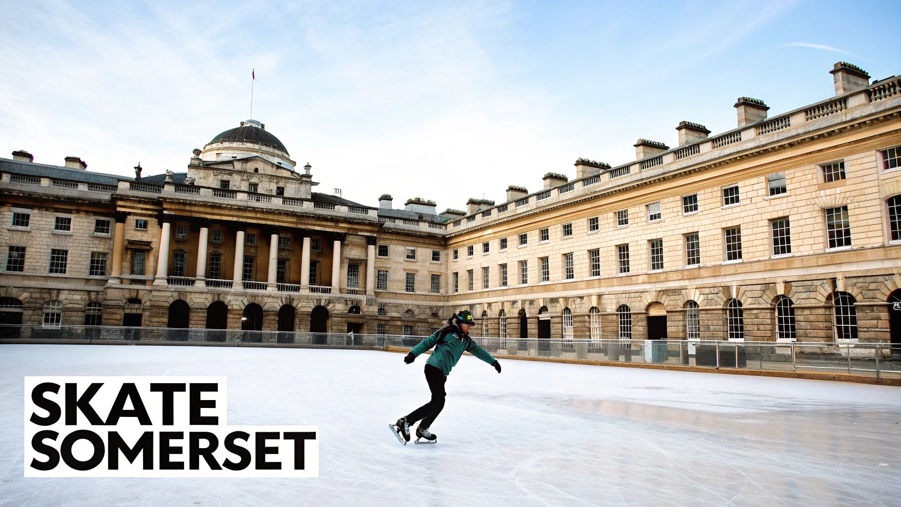Ice Skating at Somerset House