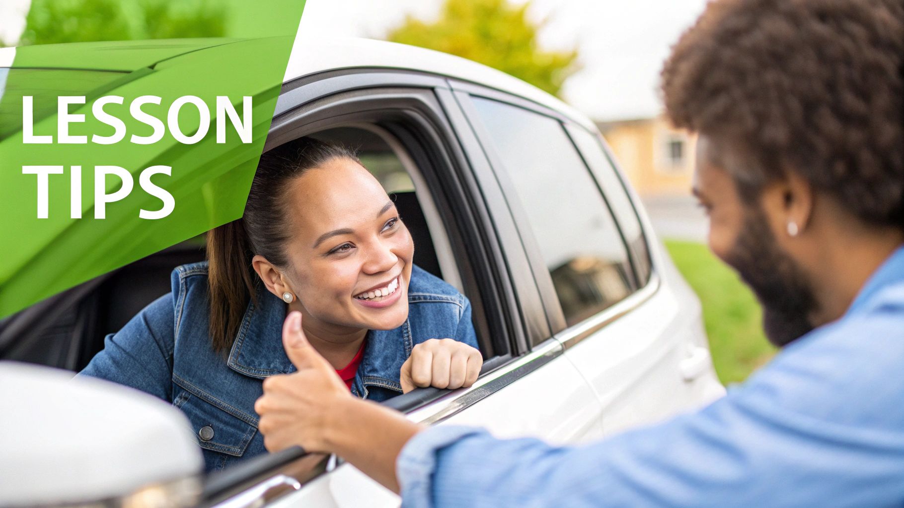 Image of a person thinking about driving.