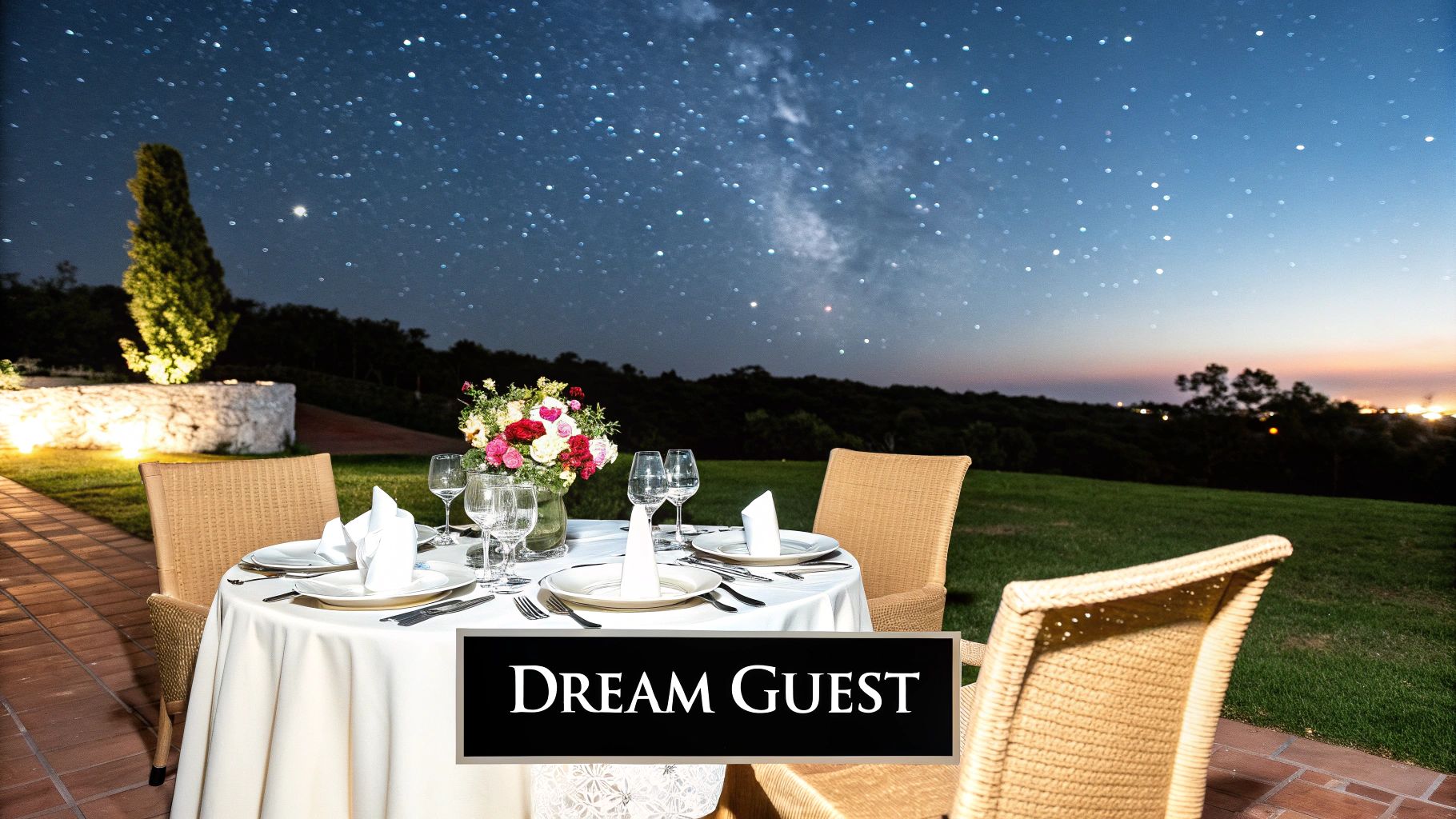 If you could have dinner with anyone, living or dead, who would it be and why?