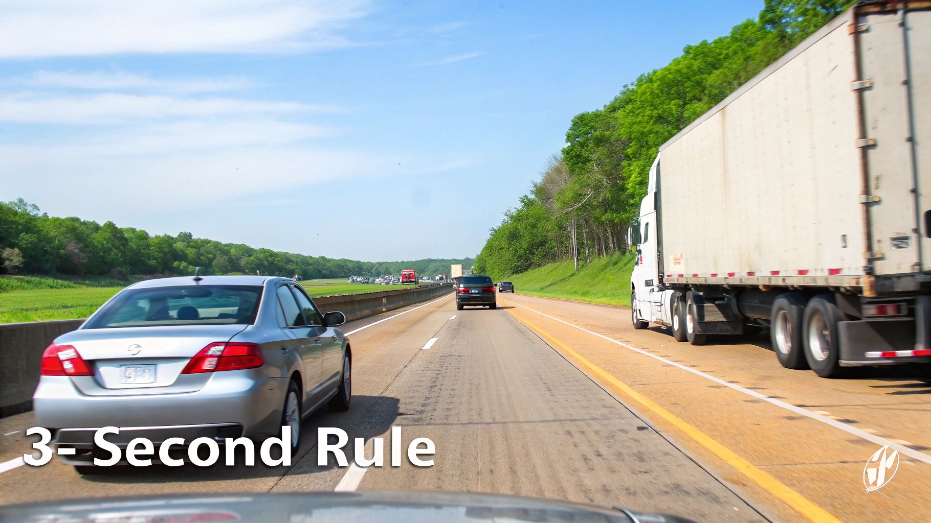 Master the Three-Second Rule for a Safer Following Distance
