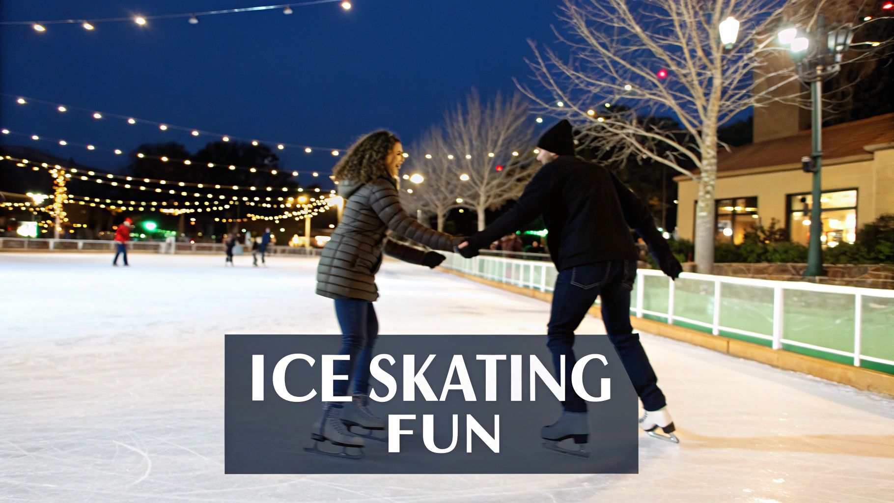 Ice Skating Together