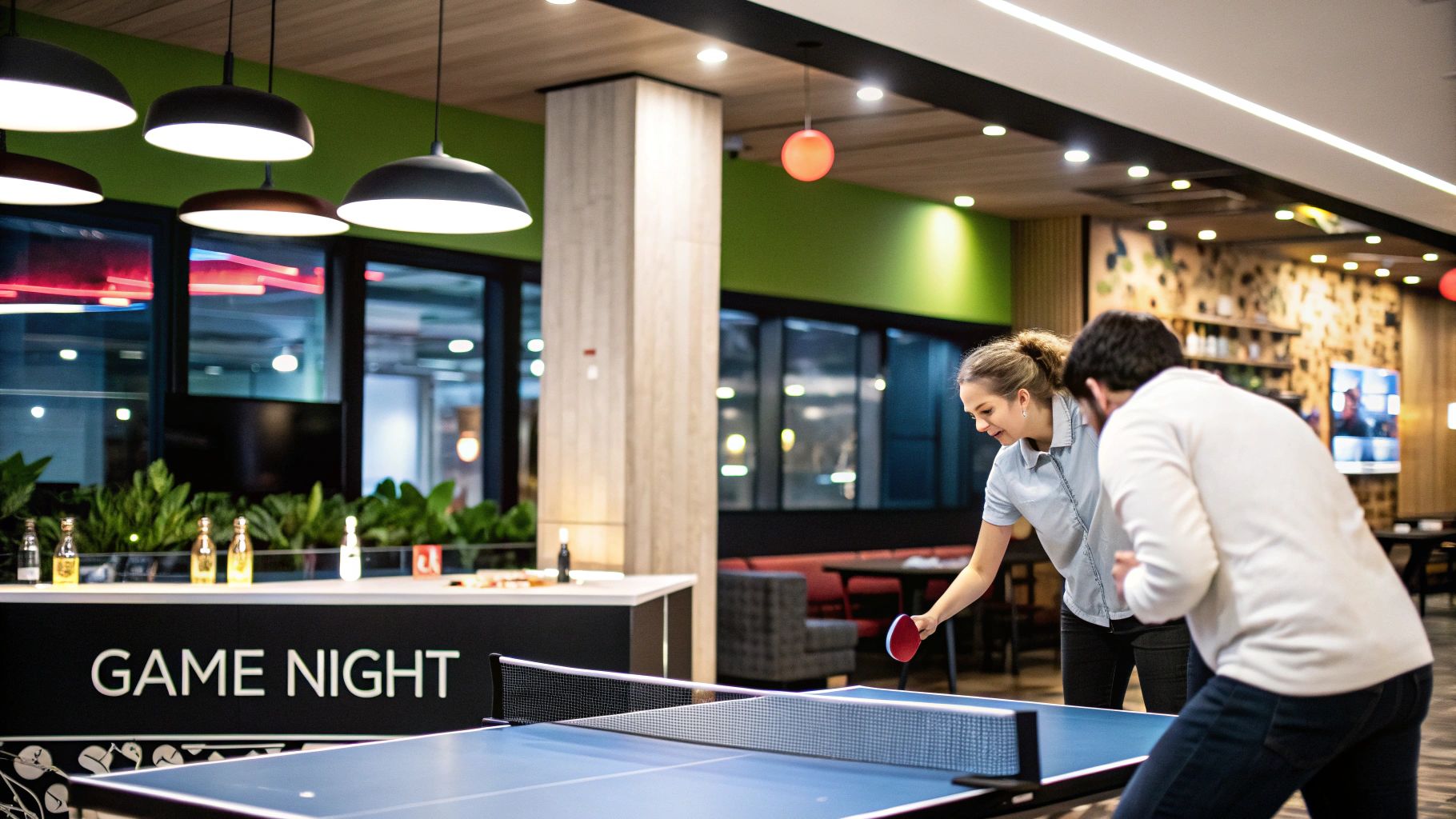 Bounce Ping Pong Bar