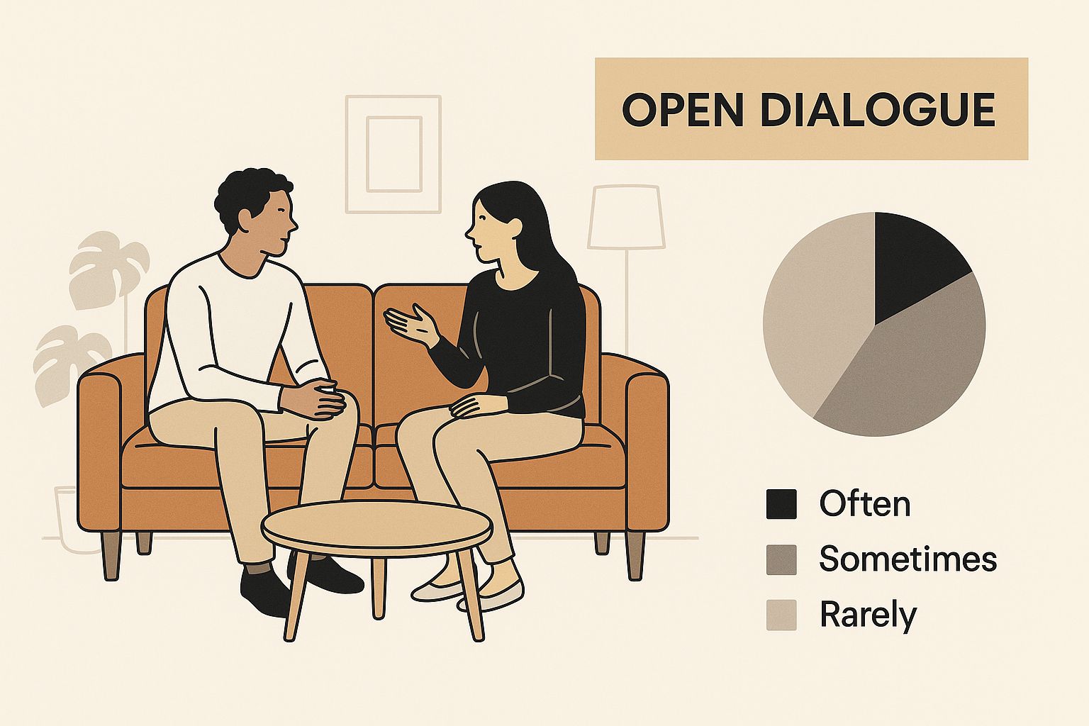 Infographic about how to build intimacy in a relationship