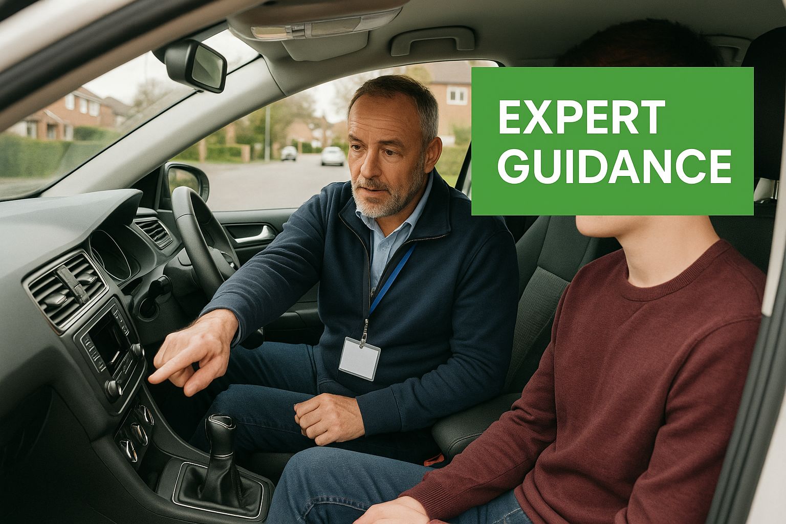 Infographic about driving lessons for beginners