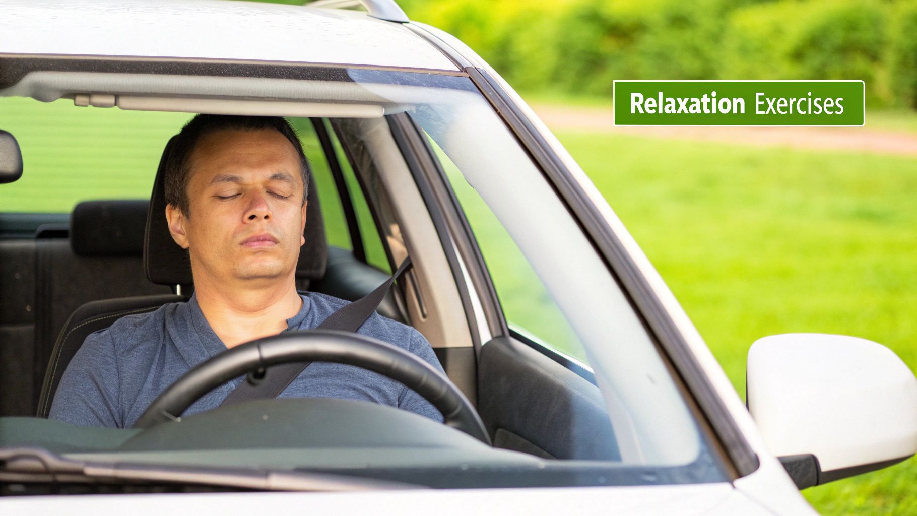 Driving instructor and learner