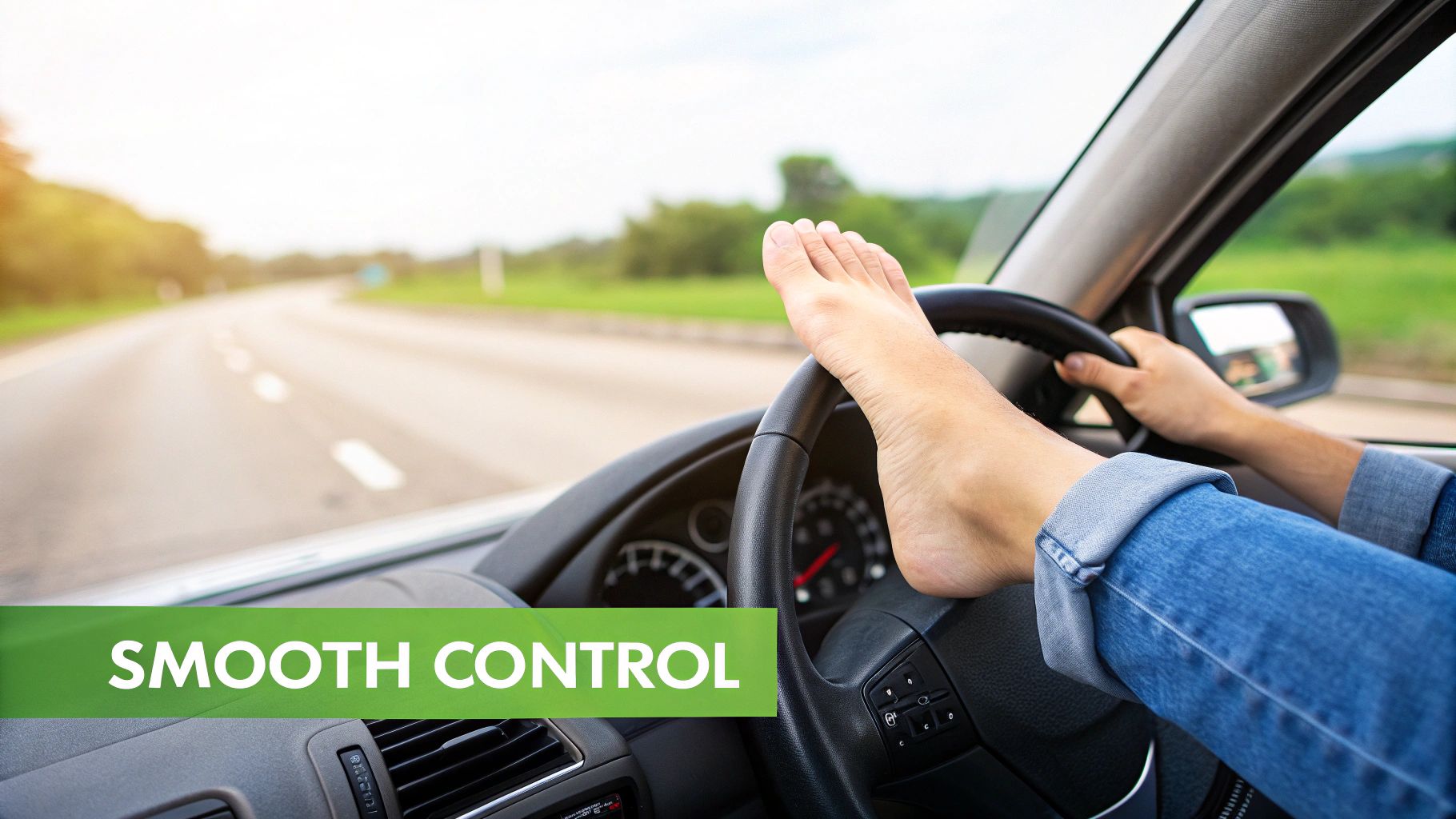 Demonstrate Smooth and Progressive Driving Techniques