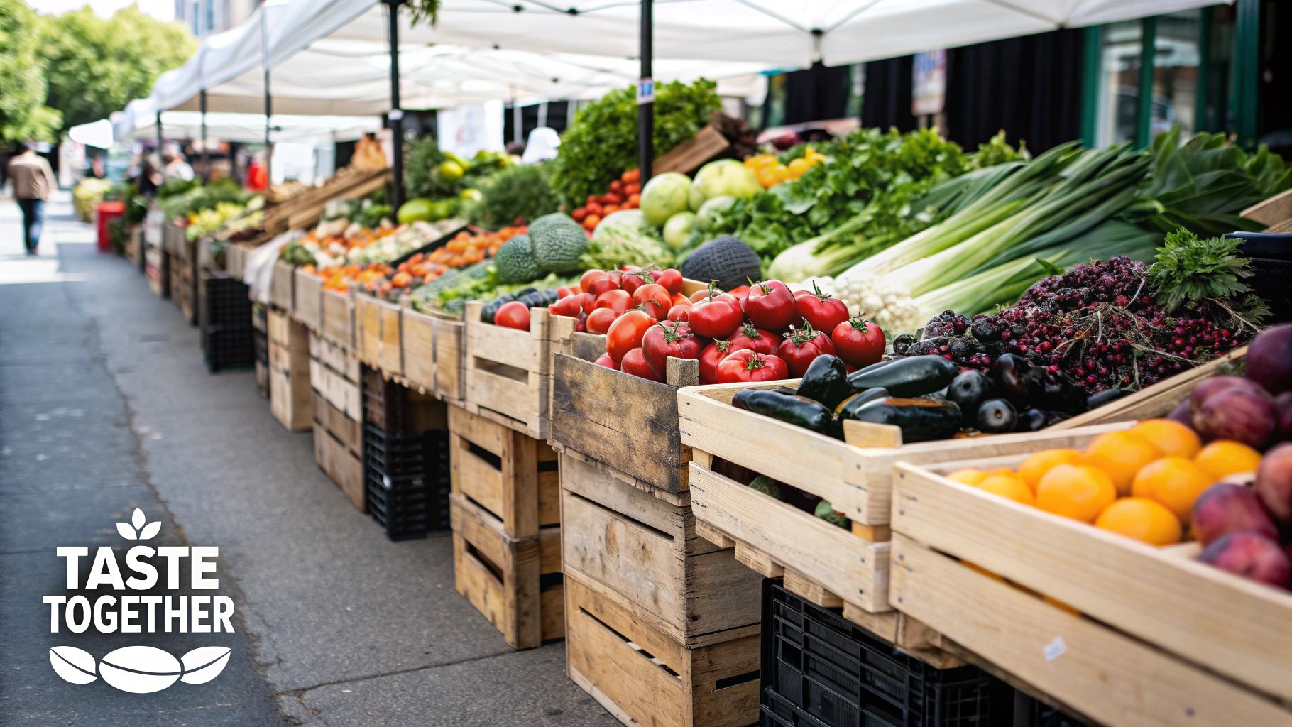 Farmers Market or Food Festival