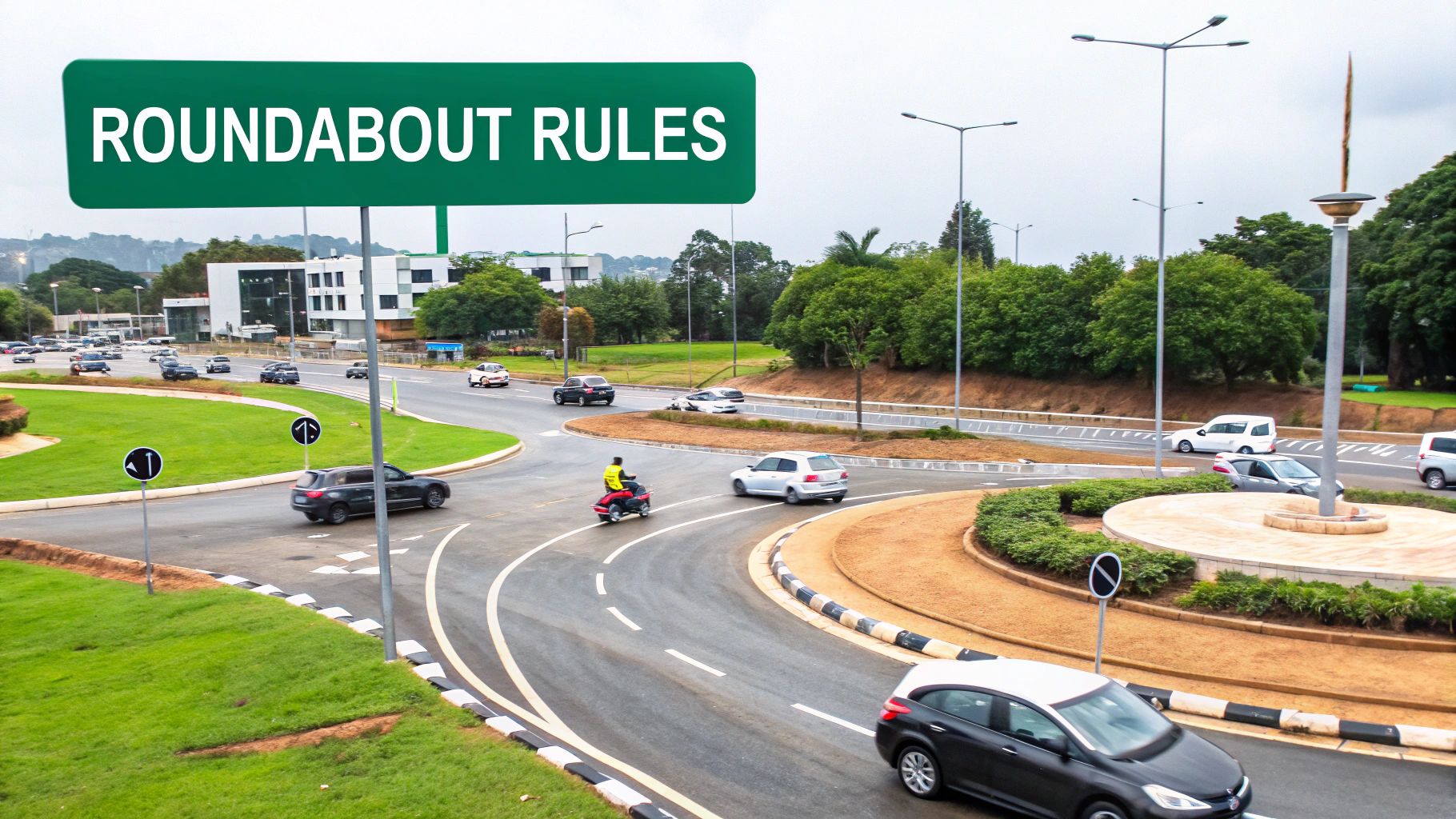 Roundabout/Traffic Circle Route