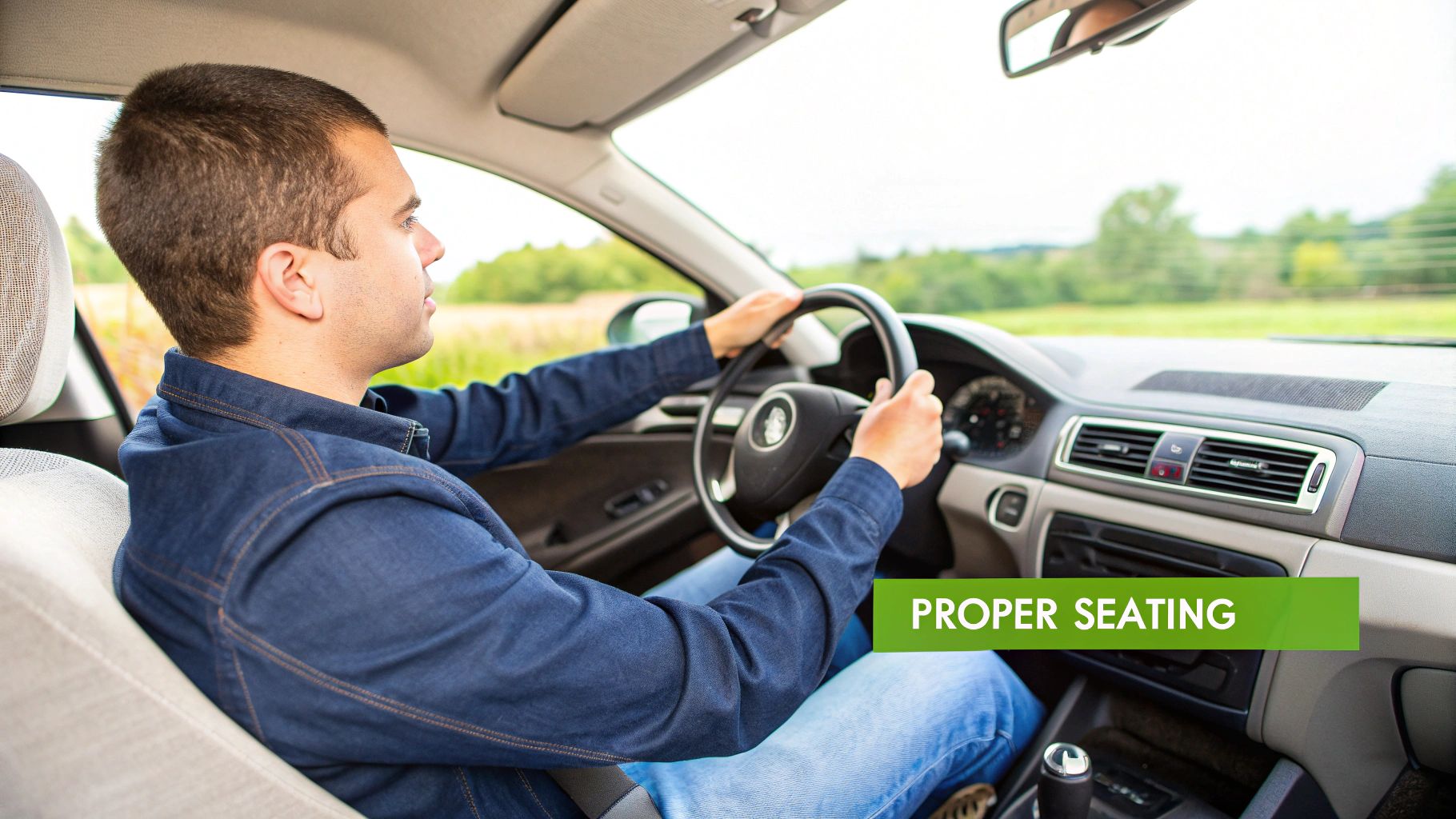 Master Proper Seating and Steering Wheel Position