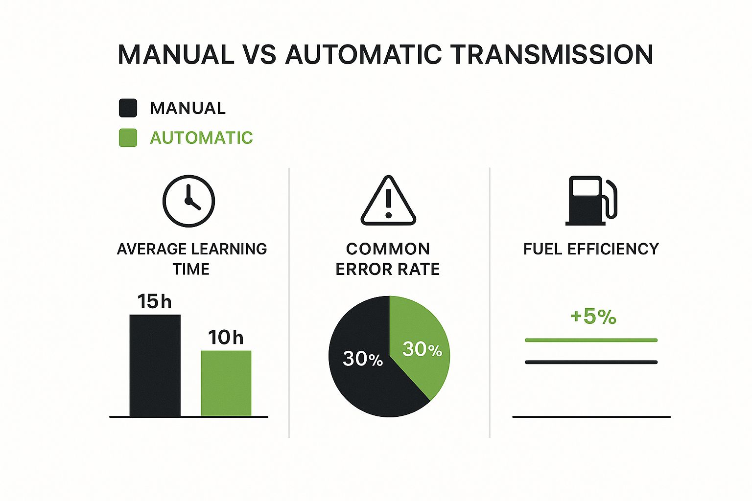 Infographic about how to learn driving fast