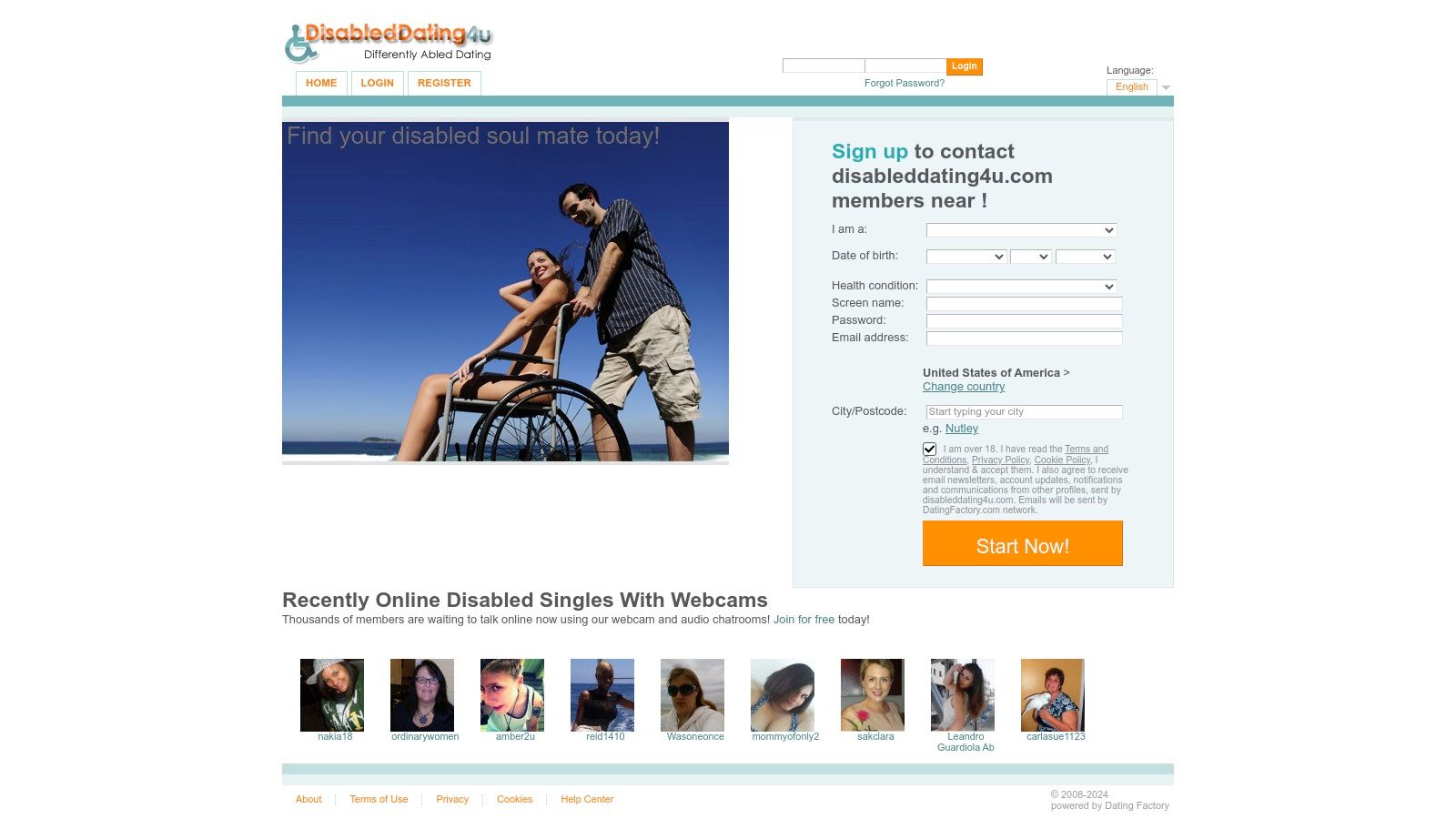 Disabled Dating 4U