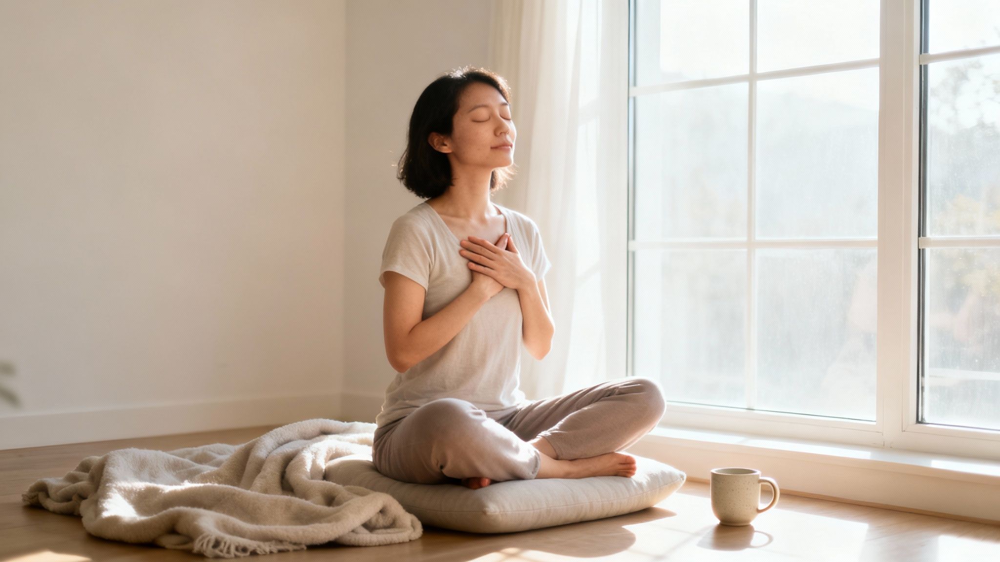 Practising self compassion exercises