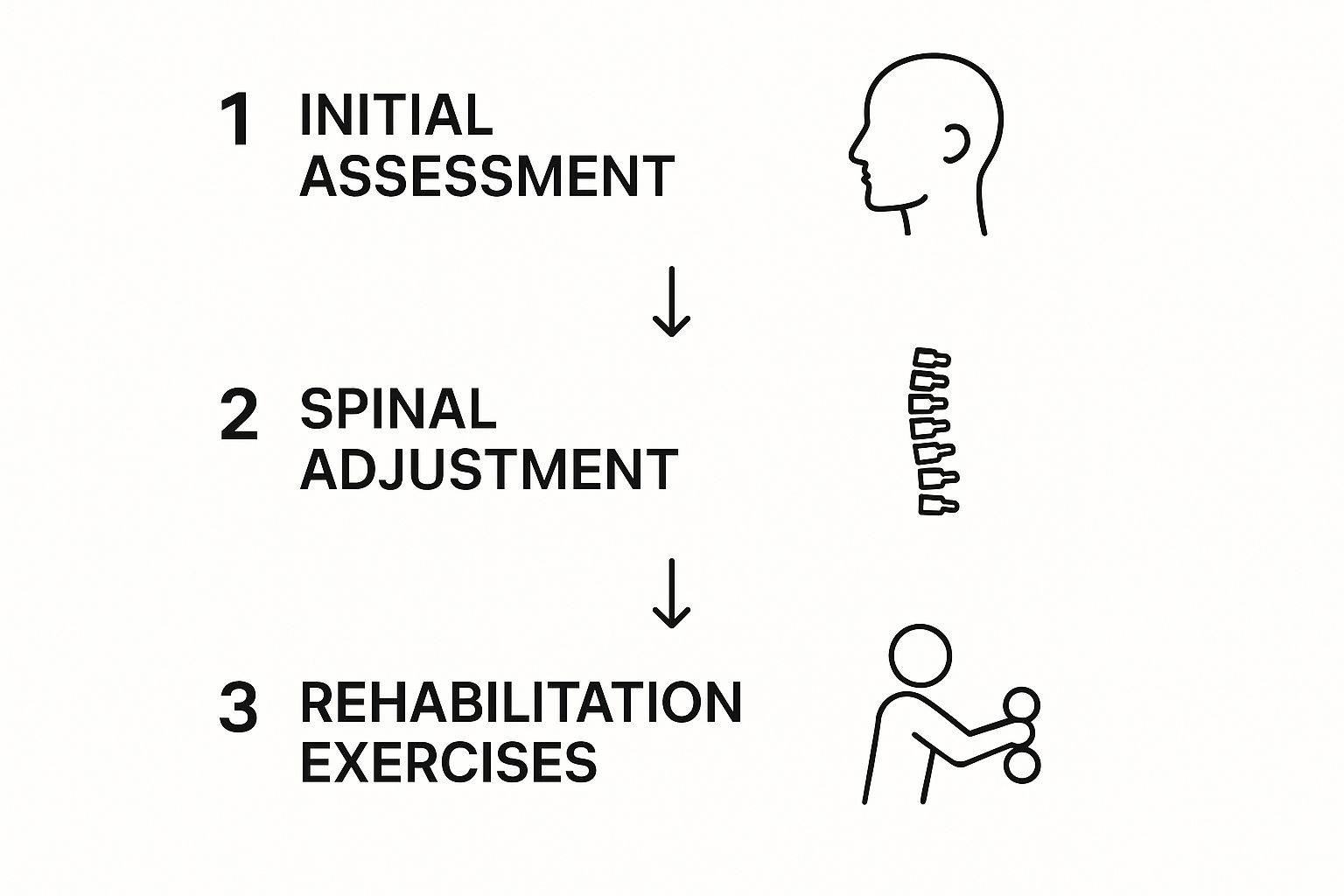 Infographic about will a chiropractor help a herniated disc