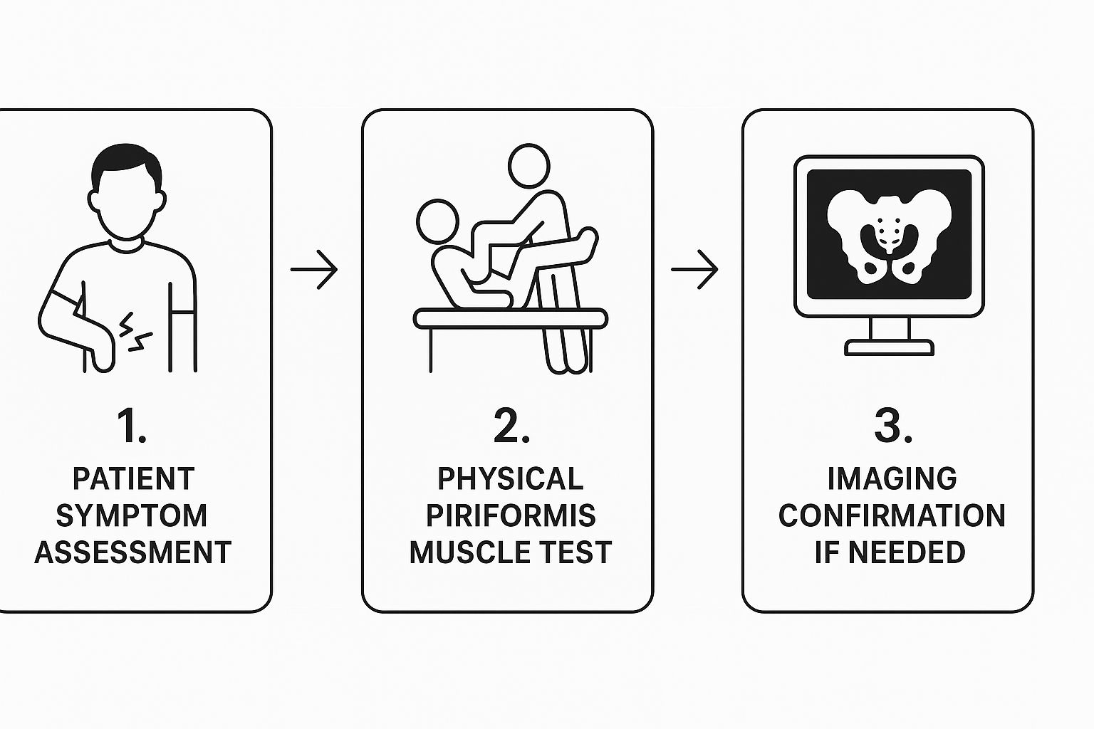 Infographic about what causes piriformis syndrome