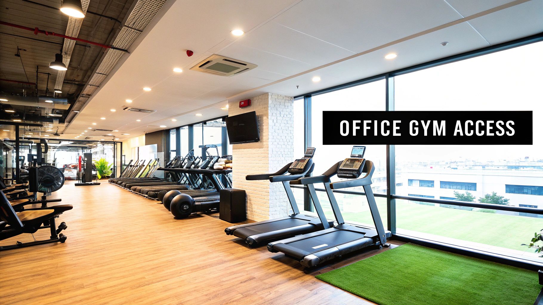On-Site Fitness Centers and Gym Membership Programs