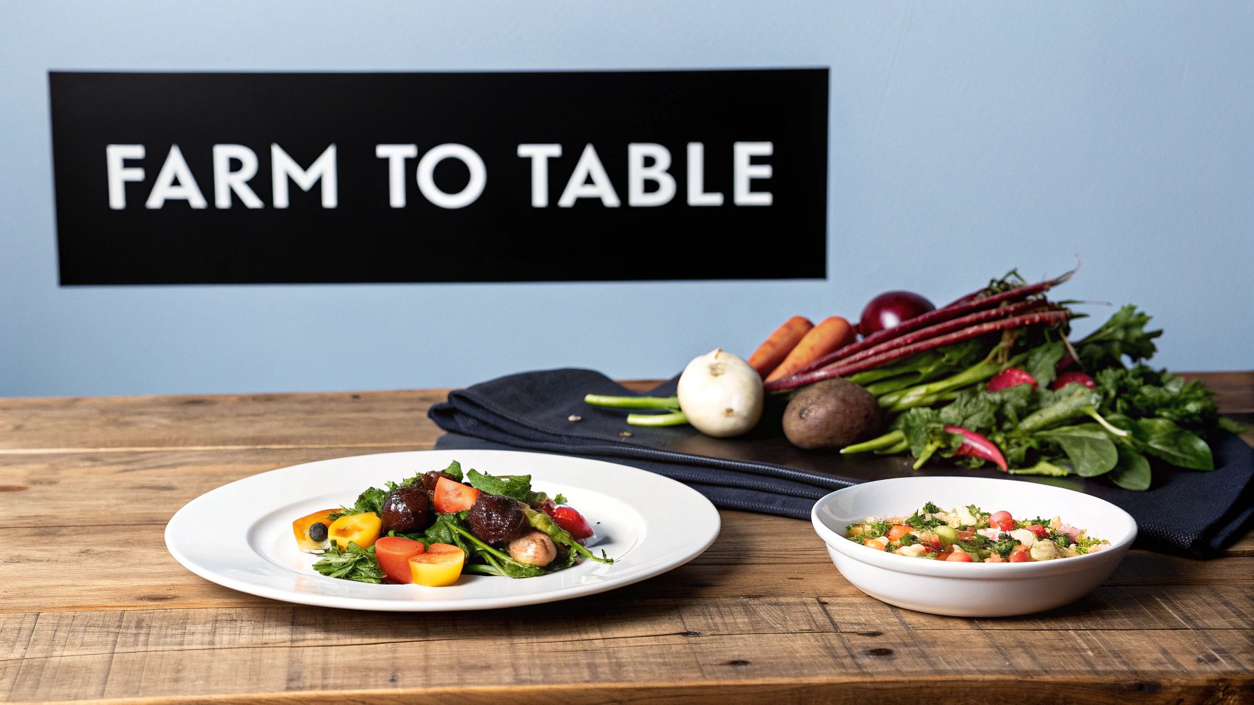 Farm-to-Table Seasonal Menu