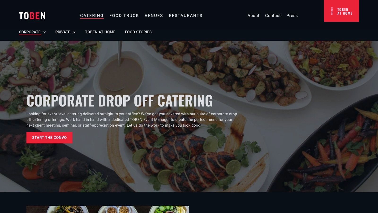 TOBEN Food by design