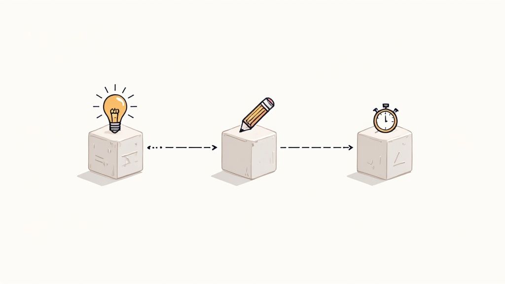 Describe your content creation and planning process