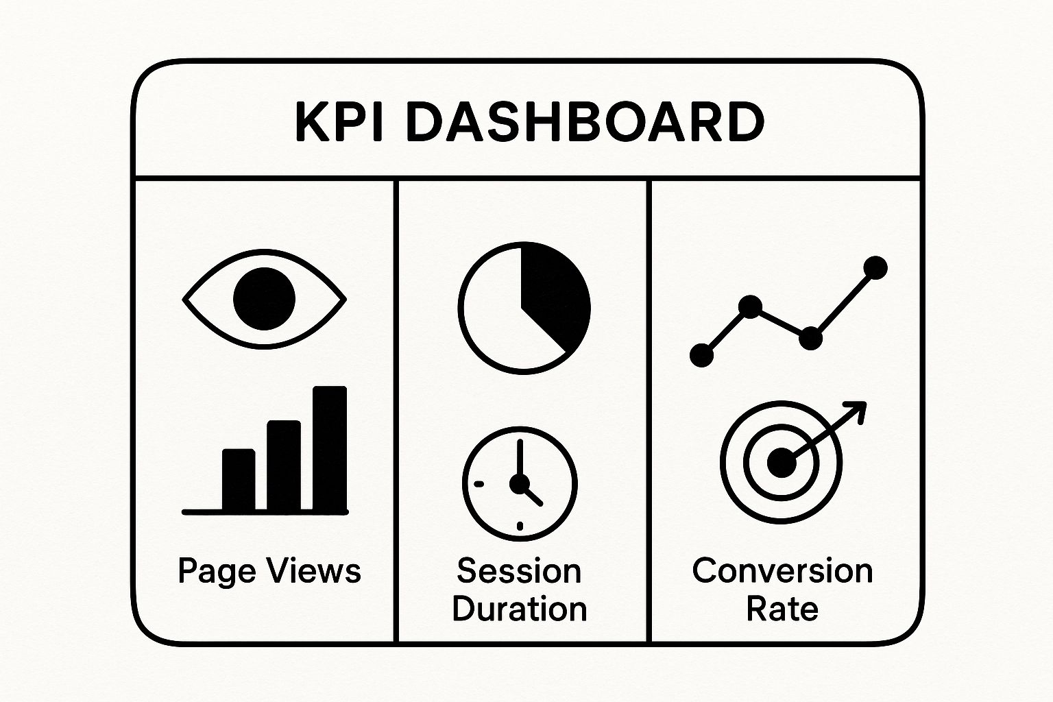 Infographic about how to measure content performance