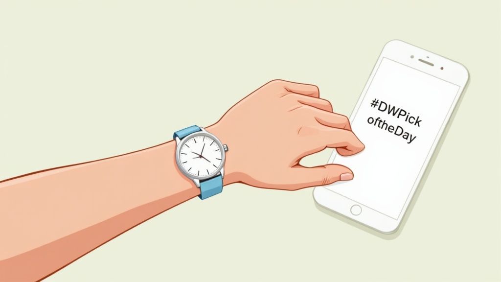 Daniel Wellington's #DWPickoftheDay Campaign